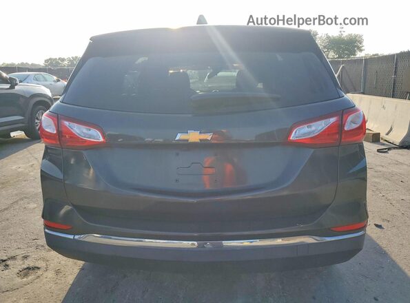 2GNAXSEV0J6209447 2018 CHEVROLET EQUINOX Gray უკანა ხედი