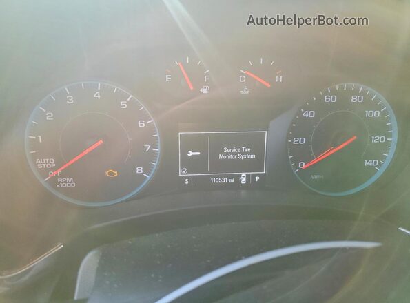 2GNAXSEV0J6209447 2018 CHEVROLET EQUINOX Gray ხელსაწყოთა პანელის ხედი