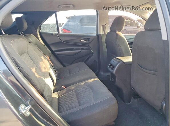 2GNAXSEV0J6209447 2018 CHEVROLET EQUINOX Gray უკანა სალონის ხედი