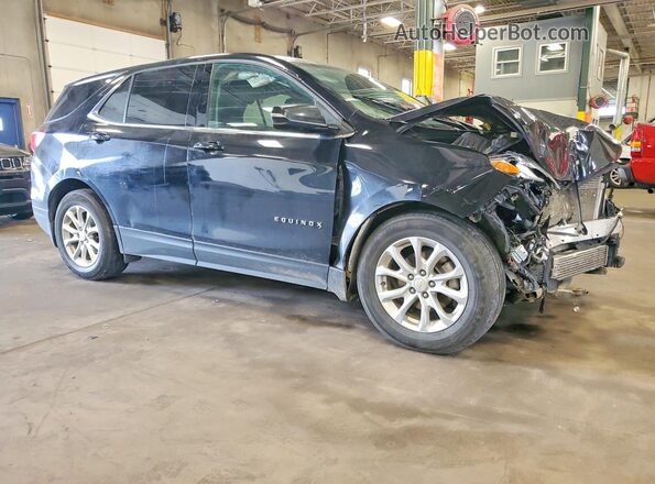 2GNAXSEV0J6272497 2018 CHEVROLET EQUINOX Black Przód prawy