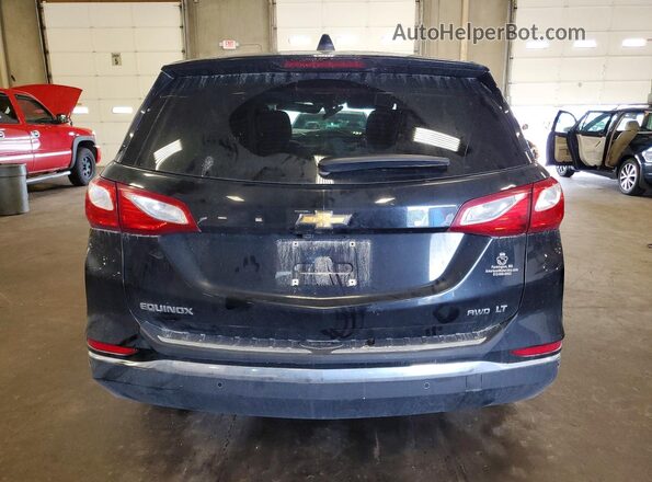 2GNAXSEV0J6272497 2018 CHEVROLET EQUINOX Black Widok z tyłu