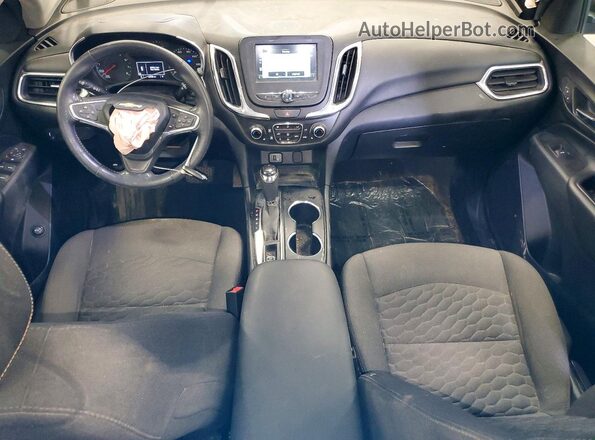 2GNAXSEV0J6272497 2018 CHEVROLET EQUINOX Black Widok deski rozdzielczej