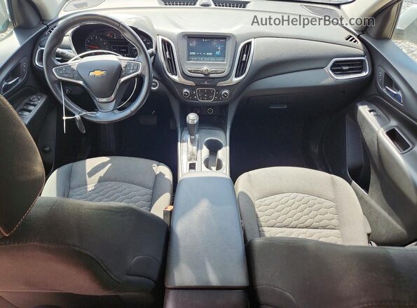 2GNAXSEV0J6326929 2018 CHEVROLET EQUINOX Silver Dashboard view