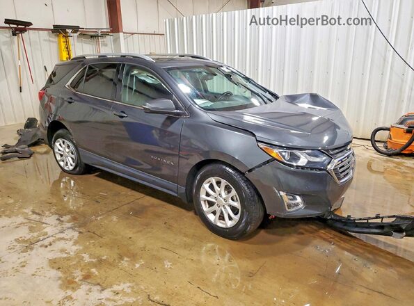 2GNAXSEV1J6226225 2018 CHEVROLET EQUINOX Черный Передняя правая четверть