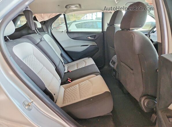 2GNAXSEV1K6264362 2019 CHEVROLET EQUINOX Gray უკანა სავარძლების ხედი
