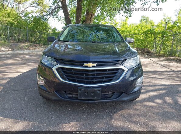 2GNAXSEV1L6238930 2020 CHEVROLET EQUINOX Blue Вид задньої частини салону