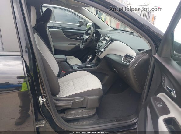 2GNAXSEV1N6100677 2022 CHEVROLET EQUINOX Black Widok wnętrza z przodu