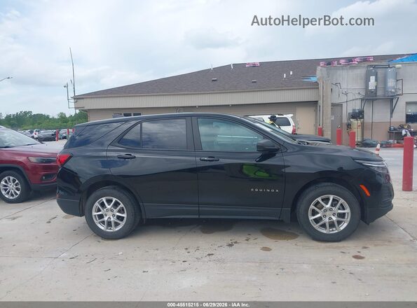 2GNAXSEV1N6100677 2022 CHEVROLET EQUINOX Black Widok wnętrza z tyłu