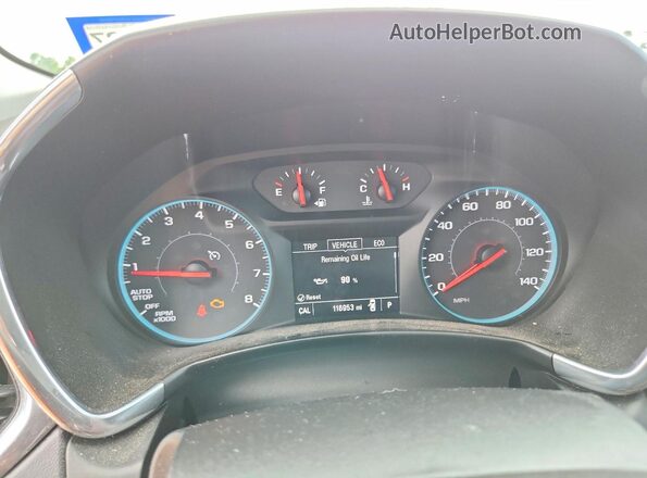 2GNAXSEV2J6136954 2018 CHEVROLET EQUINOX Charcoal Սարքավորումների վահանակի տեսք