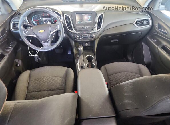 2GNAXSEV2J6221387 2018 CHEVROLET EQUINOX Charcoal Dashboard view