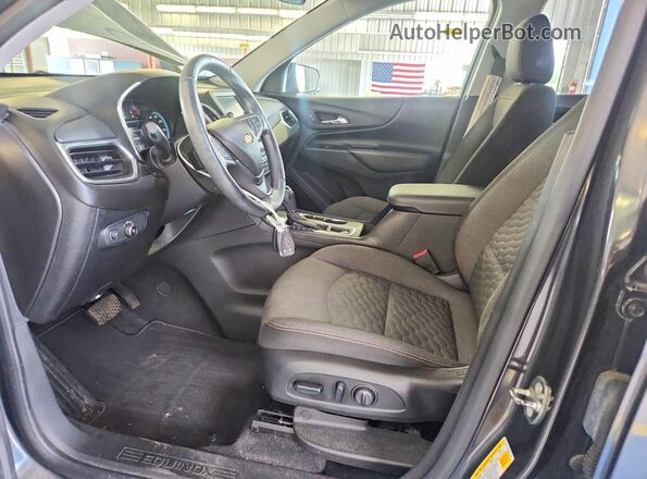 2GNAXSEV2J6221387 2018 CHEVROLET EQUINOX Charcoal Front interior view