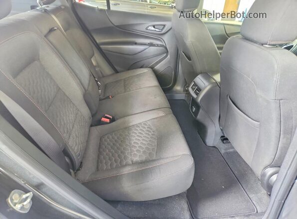 2GNAXSEV2J6221387 2018 CHEVROLET EQUINOX Charcoal Rear interior view