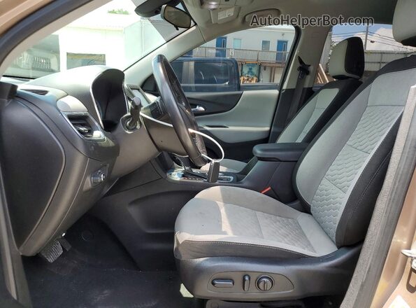 2GNAXSEV2J6236889 2018 CHEVROLET EQUINOX Gold Вид салону спереду