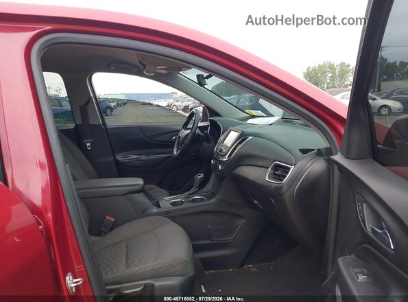 2GNAXSEV2J6251313 2018 CHEVROLET EQUINOX Красный Вид салона спереди