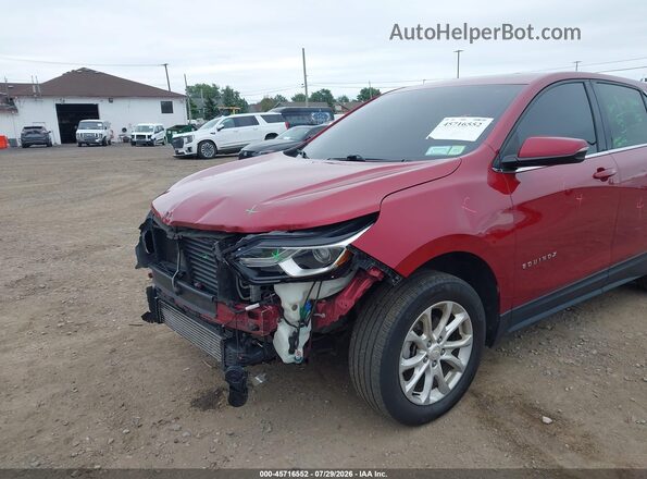 2GNAXSEV2J6251313 2018 CHEVROLET EQUINOX Красный Вид спереди