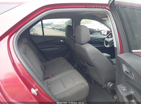 2GNAXSEV2J6251313 2018 CHEVROLET EQUINOX Красный Вид наклейки с VIN-кодом