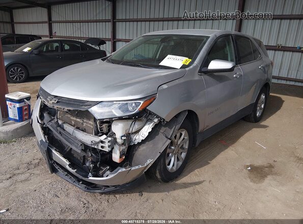 2GNAXSEV2J6278690 2018 CHEVROLET EQUINOX Silver Przód lewy