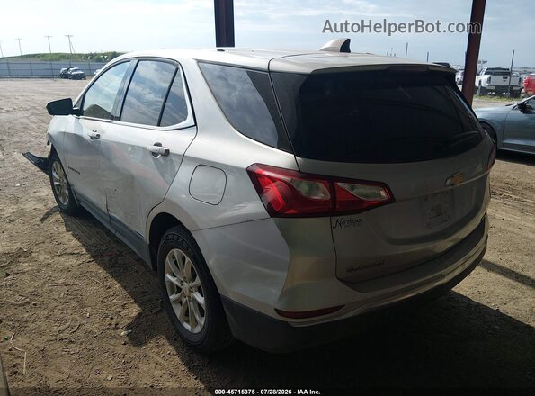 2GNAXSEV2J6278690 2018 CHEVROLET EQUINOX Silver Tył lewy