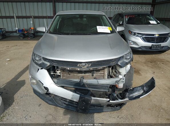 2GNAXSEV2J6278690 2018 CHEVROLET EQUINOX Silver Widok zestawu wskaźników