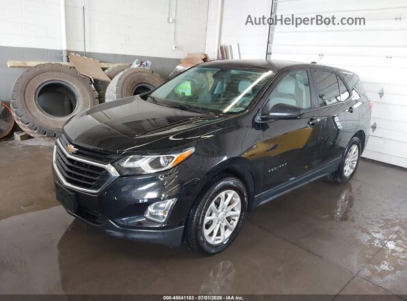 2GNAXSEV2M6162314 2021 CHEVROLET EQUINOX Black Передня ліва чверть