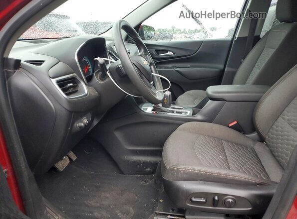 2GNAXSEV3J6179618 2018 CHEVROLET EQUINOX Red წინა სალონის ხედი
