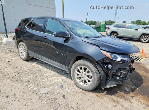 2GNAXSEV3J6298494 2018 CHEVROLET EQUINOX Черный Передняя правая четверть