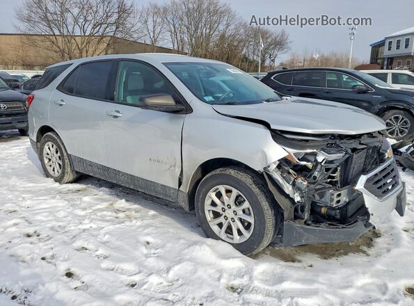 2GNAXSEV3K6198249 2019 CHEVROLET EQUINOX Silver წინა მარჯვენა