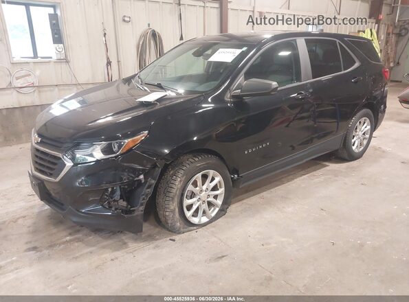 2GNAXSEV3M6161575 2021 CHEVROLET EQUINOX Black Передня ліва чверть