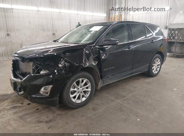 2GNAXSEV4J6234318 2018 CHEVROLET EQUINOX Black Front left