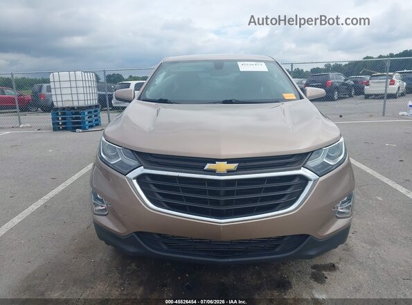 2GNAXSEV4J6315075 2018 CHEVROLET EQUINOX Tan Вид щитка приладів