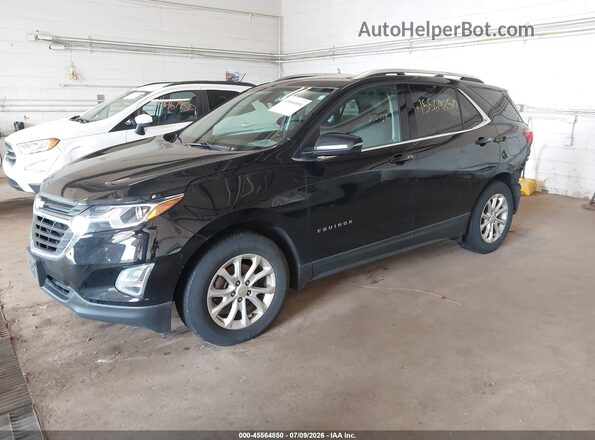 2GNAXSEV5J6337697 2018 CHEVROLET EQUINOX Black Передня ліва чверть