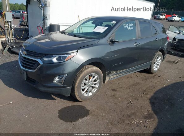 2GNAXSEV5M6162016 2021 CHEVROLET EQUINOX Gray Vista tres cuartos delantera izquierda