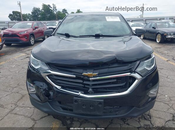 2GNAXSEV6J6233039 2018 CHEVROLET EQUINOX Black Вид щитка приладів