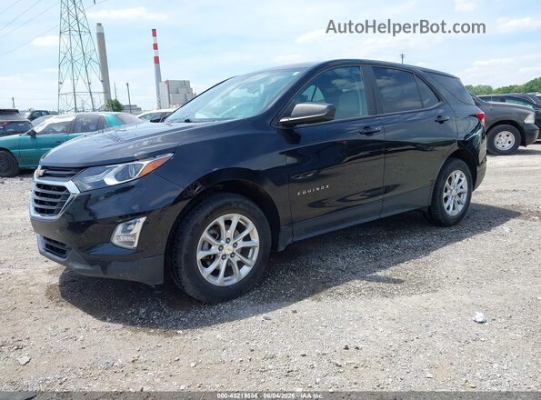 2GNAXSEV6L6257716 2020 CHEVROLET EQUINOX Black Front left