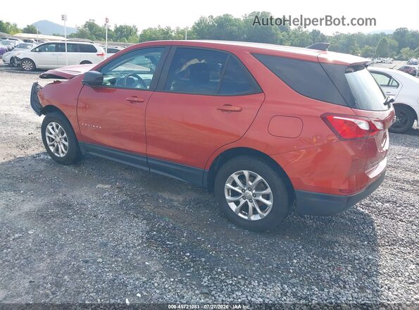 2GNAXSEV6L6258090 2020 CHEVROLET EQUINOX Оранжевый Задняя левая четверть