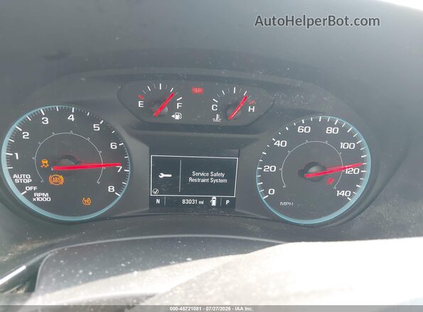 2GNAXSEV6L6258090 2020 CHEVROLET EQUINOX Оранжевый Вид задних сидений