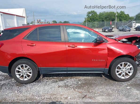 2GNAXSEV6L6258090 2020 CHEVROLET EQUINOX Оранжевый Вид задней части салона