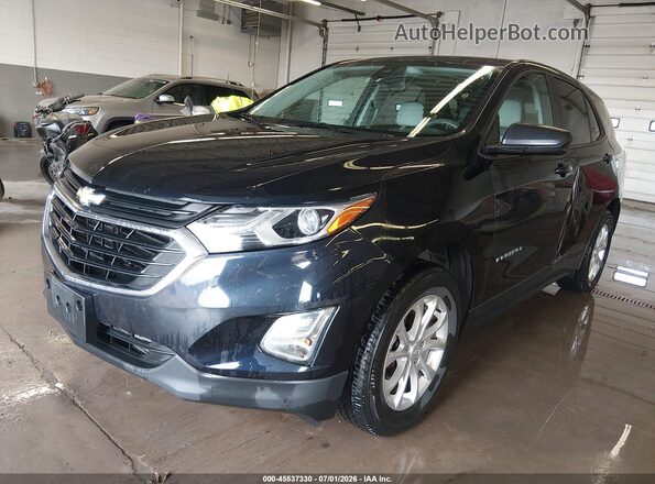 2GNAXSEV6M6162686 2021 CHEVROLET EQUINOX Dark Blue Передня ліва чверть