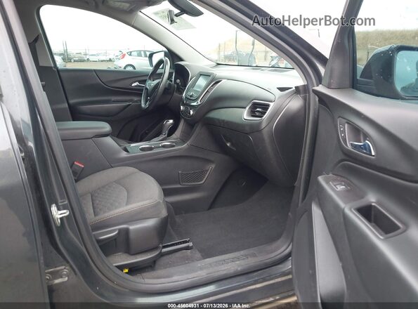 2GNAXSEV7J6186202 2018 CHEVROLET EQUINOX Серый Вид салона спереди