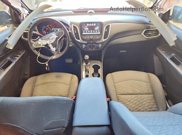 2GNAXSEV7J6245460 2018 CHEVROLET EQUINOX Black Vista del salpicadero