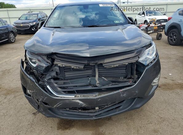 2GNAXSEV7J6302787 2018 CHEVROLET EQUINOX Серый Вид спереди