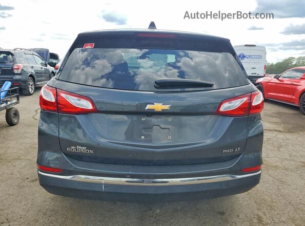 2GNAXSEV7J6302787 2018 CHEVROLET EQUINOX Серый Вид сзади