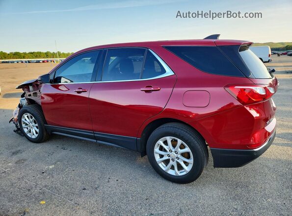 2GNAXSEV7J6314258 2018 CHEVROLET EQUINOX Red Հետևի ձախ
