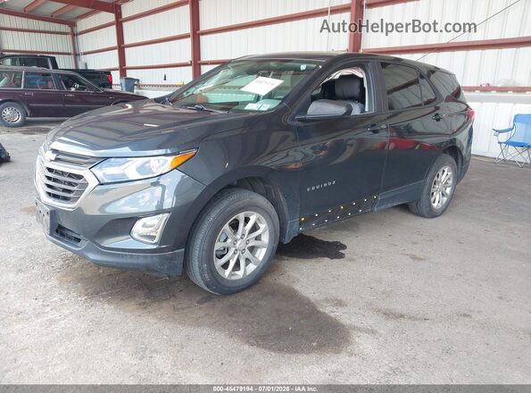 2GNAXSEV7L6264660 2020 CHEVROLET EQUINOX Gray Vista tres cuartos delantera izquierda