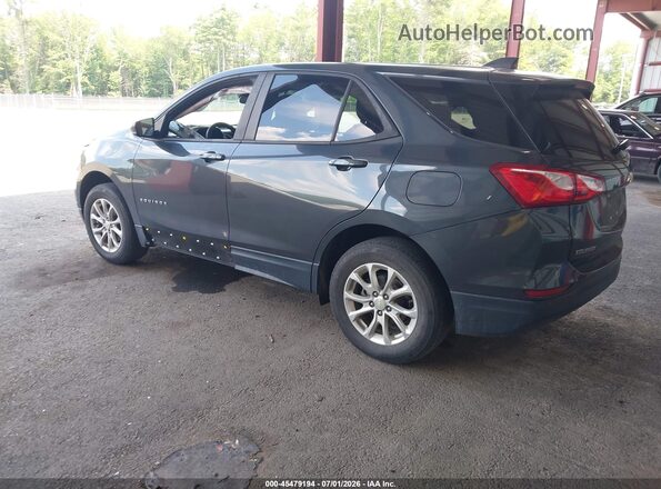 2GNAXSEV7L6264660 2020 CHEVROLET EQUINOX Gray Trasero izquierdo