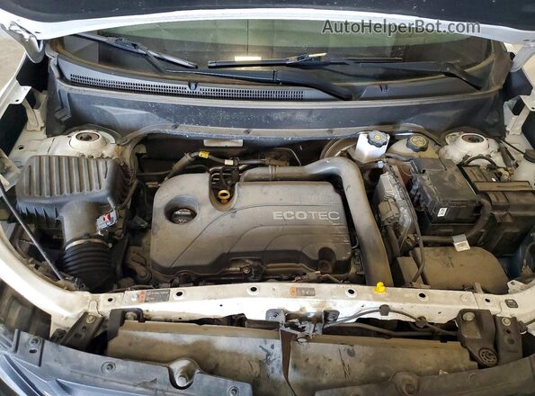 2GNAXSEV8J6284476 2018 CHEVROLET EQUINOX White Engine compartment view