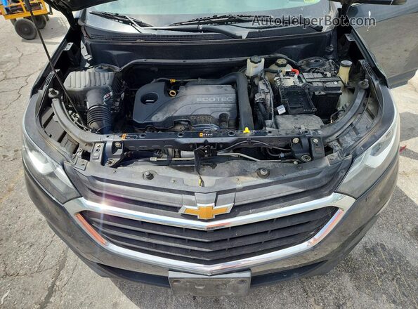 2GNAXSEV8J6289967 2018 CHEVROLET EQUINOX Угольный Вид подкапотного пространства