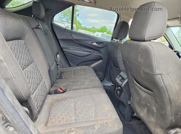 2GNAXSEV8J6289967 2018 CHEVROLET EQUINOX Угольный Вид задней части салона