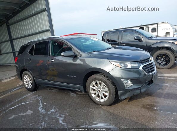2GNAXSEV9J6127944 2018 CHEVROLET EQUINOX Black Вид задньої частини салону