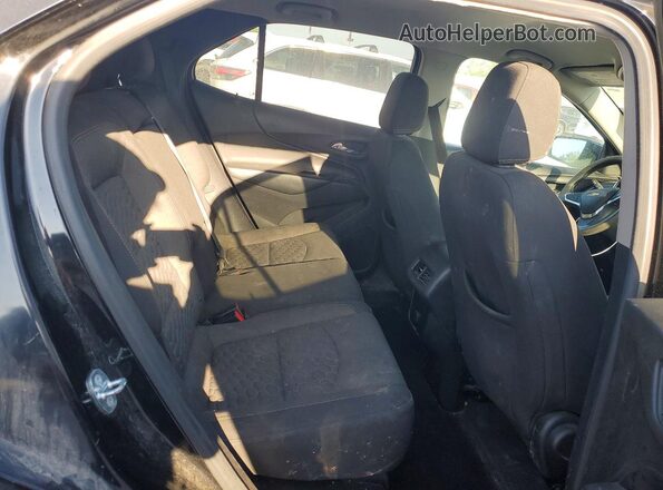 2GNAXSEV9J6157669 2018 CHEVROLET EQUINOX Black უკანა სალონის ხედი